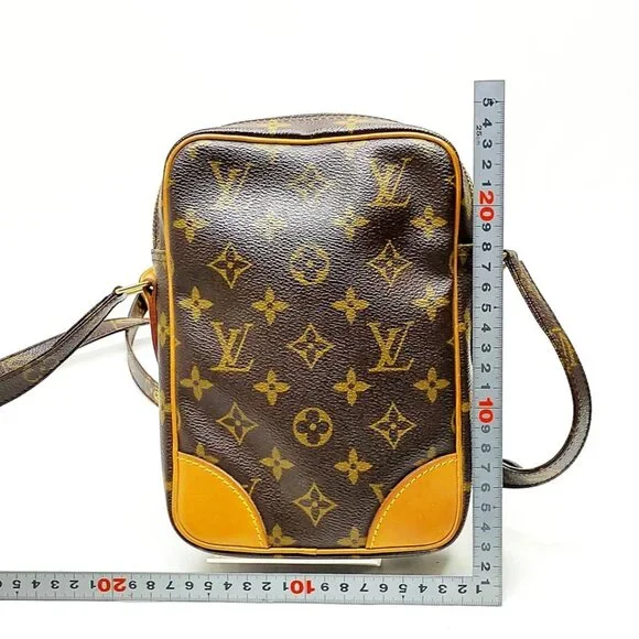Louis Vuitton LV Shoulder Bag Danube Brown Monogram 450-053125